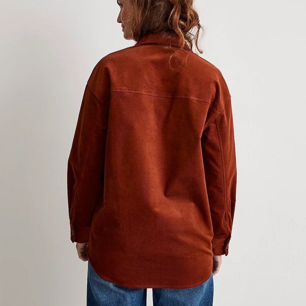 Madewell Corduroy Twill Oversized Shirt-Jacket (Small, New with Tags)